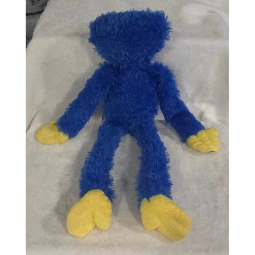 Poppy Playtime Huggy Wuggy Blue Plush 16 Inch Horror Game Stuffed Toy